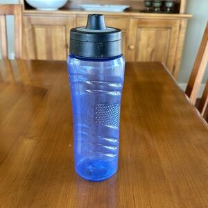 Blue Under Armor Sports Water Bottle